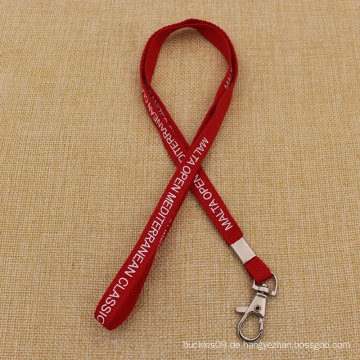 2015 hochwertige personalisierte bedruckte Tube Lanyards